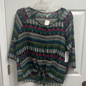 Tantrums Multicolor Striped Blouse
